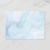 We zijn over de Moon Boy Baby shower luier loterij Informatiekaartje (Achterkant)