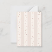 We zijn over de moon Teddy Bear Boeken voor Baby Notitiekaartje (Achterkant)