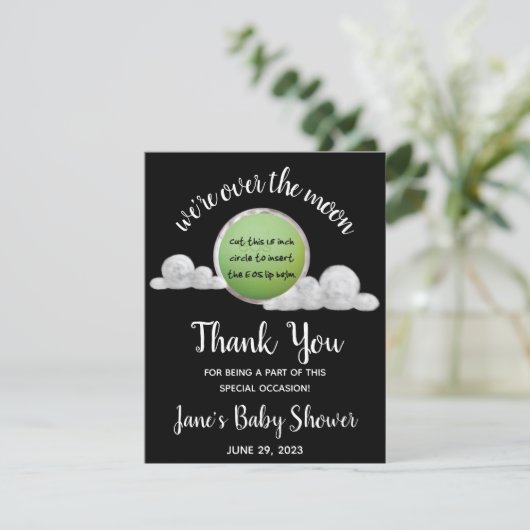 We zijn over het Baby shower EOS Lip Balm Favor (Staand voorkant)