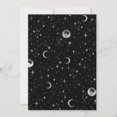 We zijn over het Baby shower van de maan Kaart (Achterkant)