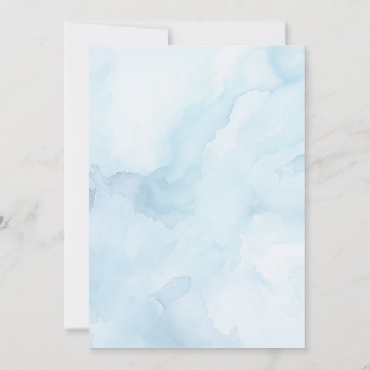 We zijn over het Moon Boy Baby shower Kaart (Achterkant)