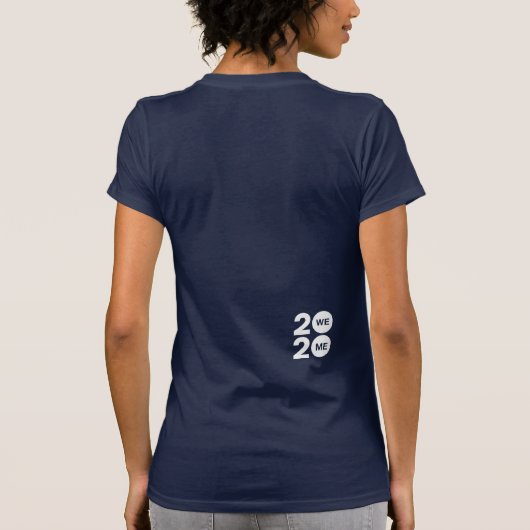 We zijn over mij heen t-shirt (Achterkant)