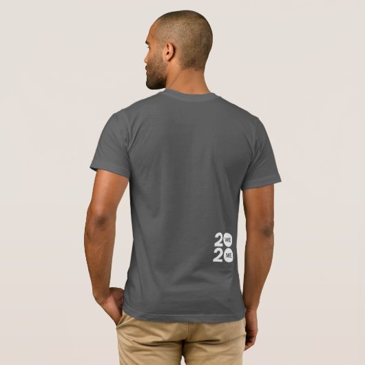 We zijn over mij heen t-shirt (Achterkant volledig)