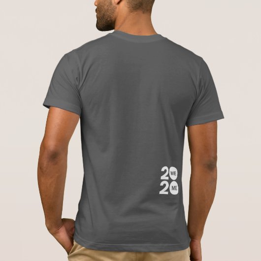 We zijn over mij heen t-shirt (Achterkant)