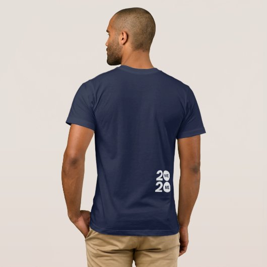 We zijn over mij heen t-shirt (Achterkant volledig)