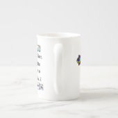 We zijn perfect in hem - Bone China Cup Porselein Kop (Achterkant)