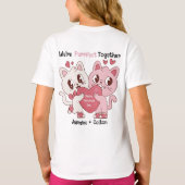 We zijn perfect samen t-shirt (Achterkant)