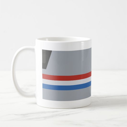 We zijn Railfans Silver mok (Links)