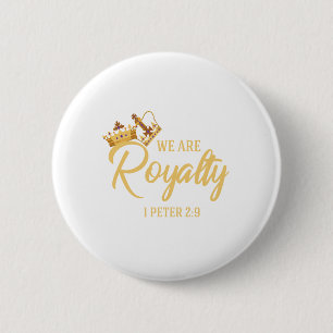 We zijn Royalty Ronde Button 5,7 Cm