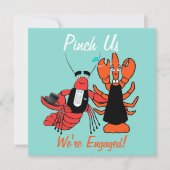 We zijn samen met Crayfish Boil Shower Party Kaart (Voorkant)