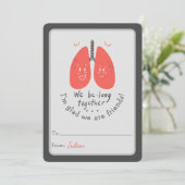 We zijn samen met Valentijnsdag Classroom (Staand voorkant)