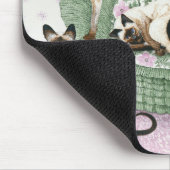 We zijn Siamese als je wilt Muismat (Hoek)