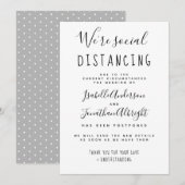 We zijn sociaal vervormend, stijlvol, uitgestelde  kaart (Voorkant / Achterkant)