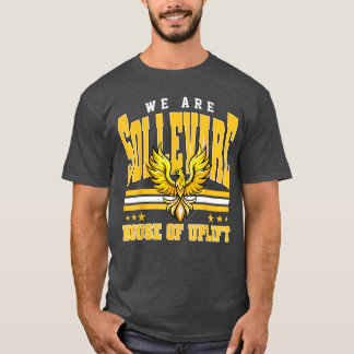 We zijn Sollevare Retro Mascot School Cheering fri T-shirt