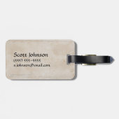 We zijn Sons van Durin Bagagelabel (Achterkant horizontaal)