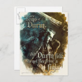 We zijn Sons van Durin Briefkaart (Voorkant / Achterkant)
