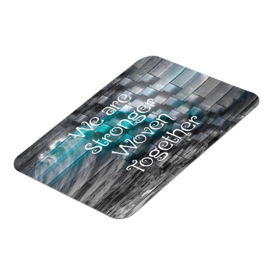 We zijn sterker geweven samen Fridge Magnet Magneet (Linkerzijde)