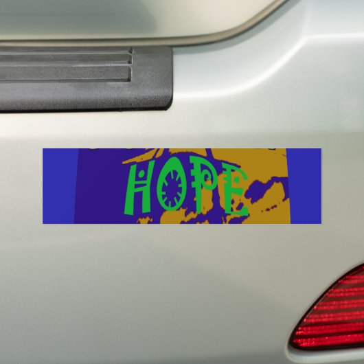 We zijn sterker samen, grappig US Hope model de Bumpersticker (Op auto)