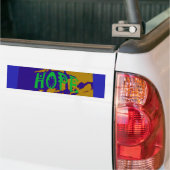 We zijn sterker samen, grappig US Hope model de Bumpersticker (Op Truck)