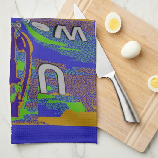 We zijn sterker samen, grappig US Hope model de Theedoek (Quarter Fold)