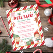 We zijn terug met de Kerst Elf Brief Poster
