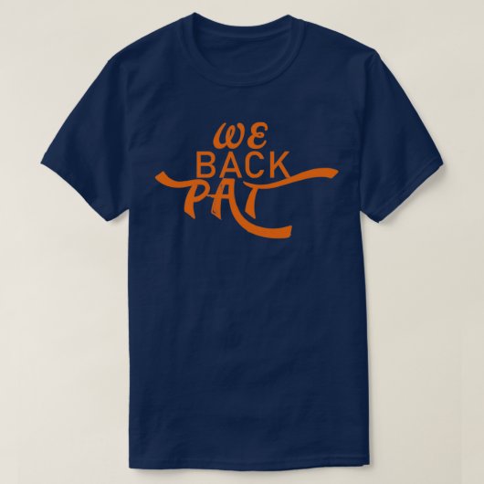 we zijn terug op nummer 2 t-shirt (Design voorkant)