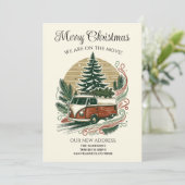 We zijn teruggegaan naar Kerstmis Kaart (Staand voorkant)