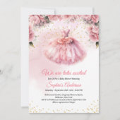 We zijn Tutu enthousiast Baby shower uitnodiging (Voorkant)