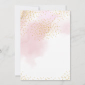 We zijn Tutu enthousiast Baby shower uitnodiging (Achterkant)