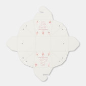 We zijn Tutu-enthousiast Ballerina Roze Baby showe Bedankdoosjes (Uitgevouwen)