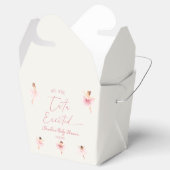 We zijn Tutu-enthousiast Ballerina Roze Baby showe Bedankdoosjes (Geopend)