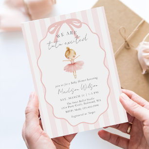 We zijn Tutu Opgewonden Ballerina Ballet Baby Show Kaart
