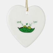 **WE ZIJN TWEE VROUWEN IN EEN POD** VOLWASSEN KERAMISCH ORNAMENT (Rechts)