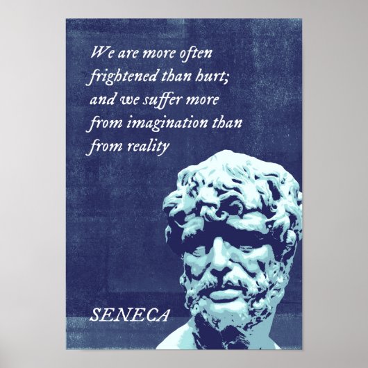 We zijn vaker bang dan gewond poster (Voorkant)