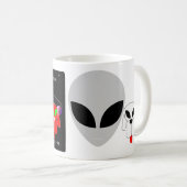 We zijn van de Dog Star, en het is Sirius. Koffiemok (Voorkant rechts)