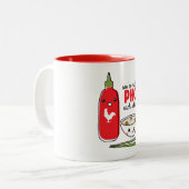 We zijn van PHO. Tweekleurige Koffiemok (Voorkant links)