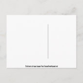 We zijn verhuisd!  2 verdiepingen tellend bijgebou aankondigingskaart (Achterkant)