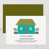 we zijn verhuisd aankondiging (Voorkant / Achterkant)