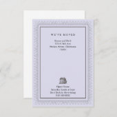 We zijn verhuisd aankondiging (Voorkant / Achterkant)