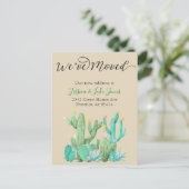 We zijn verhuisd Aankondiging nieuw adres House Ca (Staand voorkant)