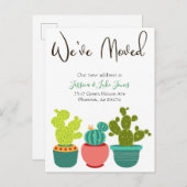 We zijn verhuisd Aankondiging nieuw adres House Ca (Voorkant / Achterkant)