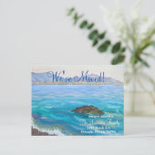 We zijn verhuisd Aankondiging nieuw adres Seascape (Staand voorkant)