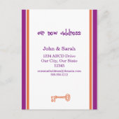 We zijn verhuisd. aankondigingskaart (Voorkant)