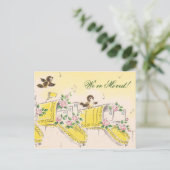 We zijn verhuisd. aankondigingskaart (Staand voorkant)