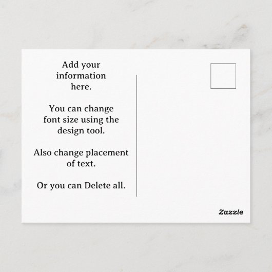 We zijn verhuisd! Artsy Koe Briefkaart (Achterkant)