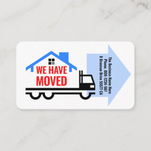 WE ZIJN verhuisD bedrijf Visitekaartje