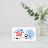 WE ZIJN verhuisD bedrijf Visitekaartje (Staand voorkant)