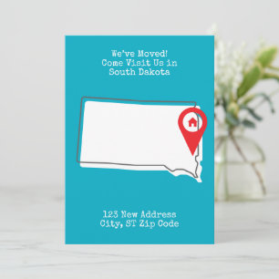 We zijn verhuisd! Bezoek ons in South Dakota Aankondiging