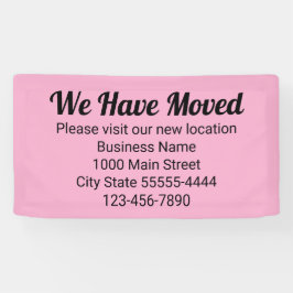 We zijn verhuisd, bezoek onze nieuwe locatie Roze Spandoek