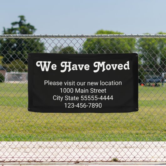 We zijn verhuisd Bezoek onze nieuwe locatie Spandoek (Insitu)